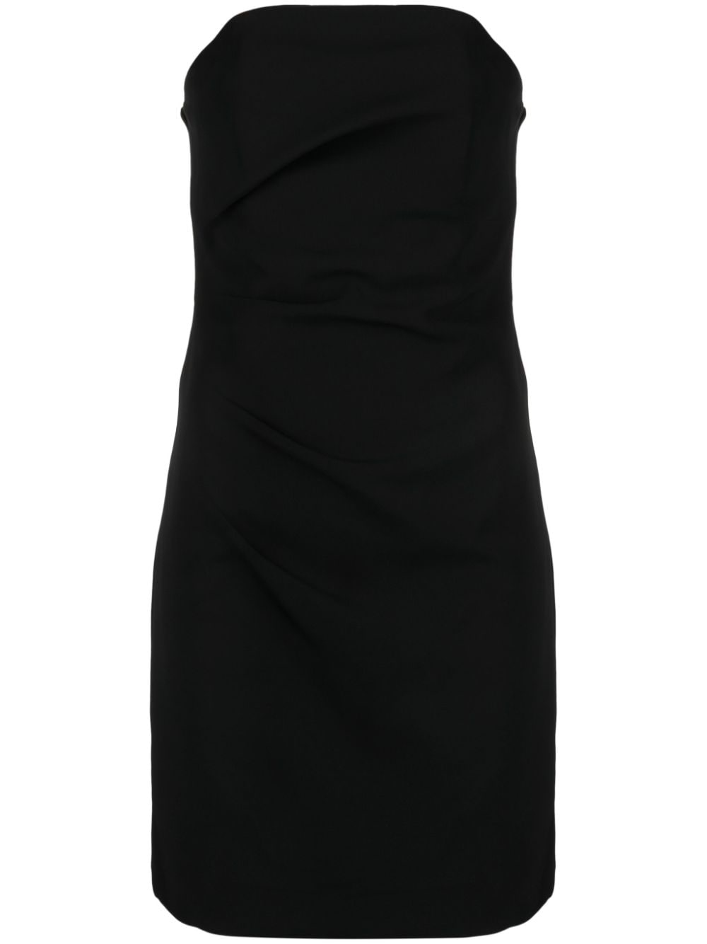 MANNING CARTELL Strapless mini-jurk Zwart