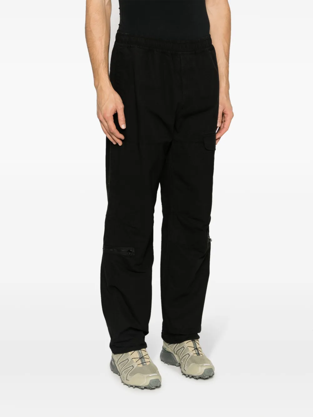 Stone Island Ripstop broek Zwart