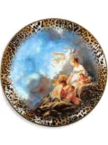 Roberto Cavalli Home Wild Leda bone china plate - Brown