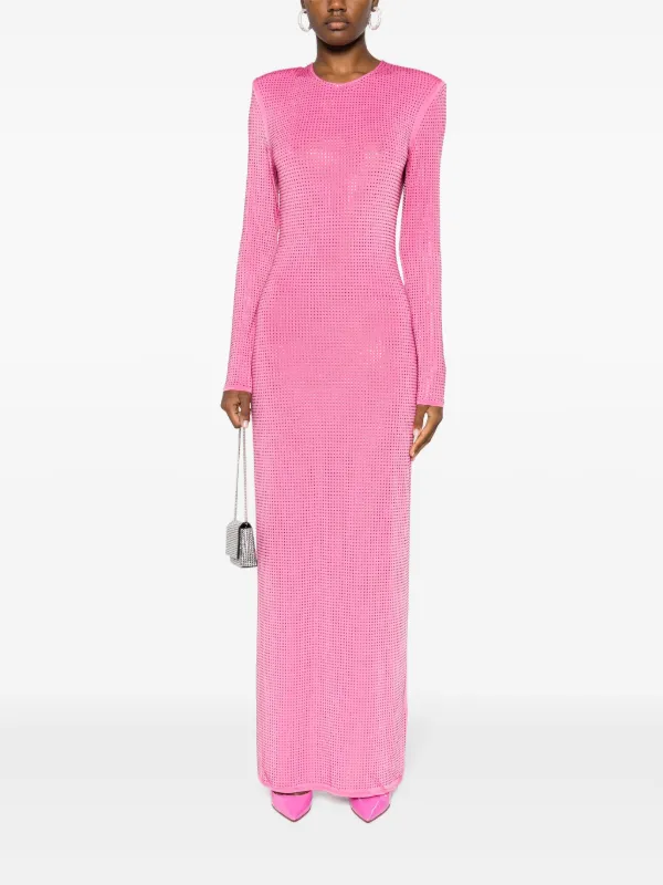rotate open back dress ROTATE BIRGER CHRISTENSEN Jasy Open-Back Sequin Mini Dress