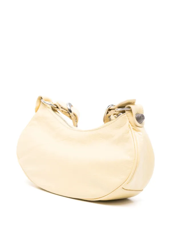 Balenciaga Le Cagole XS Shoulder Bag | Yellow | FARFETCH