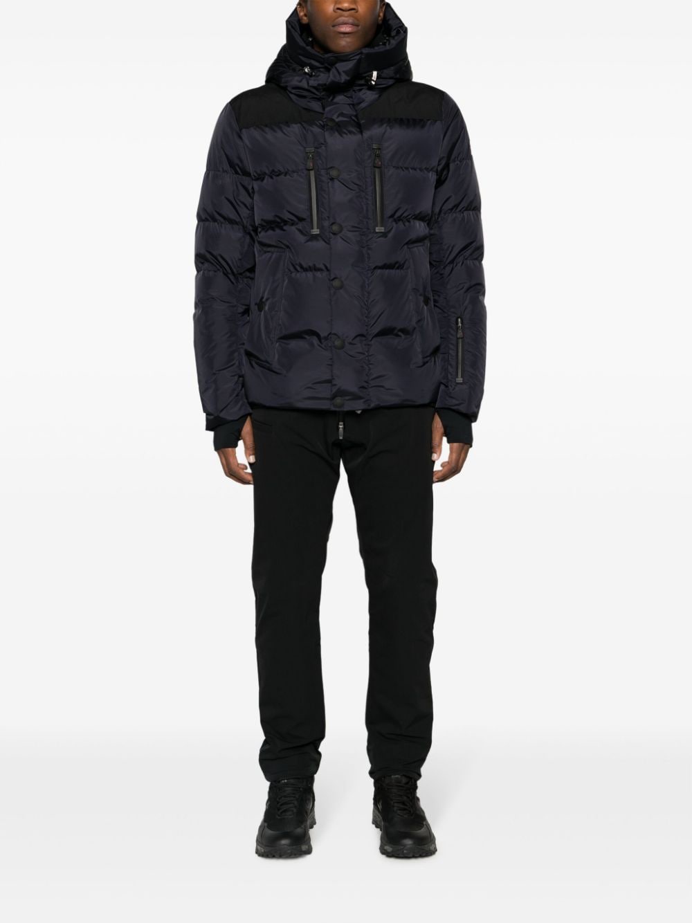 Image 2 of Moncler Grenoble Rodenberg quilted padded jacket