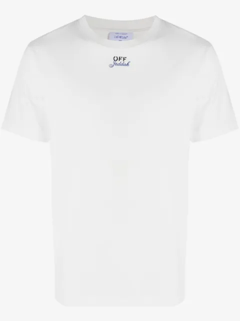 Off-White Jeddah logo-print cotton T-shirt