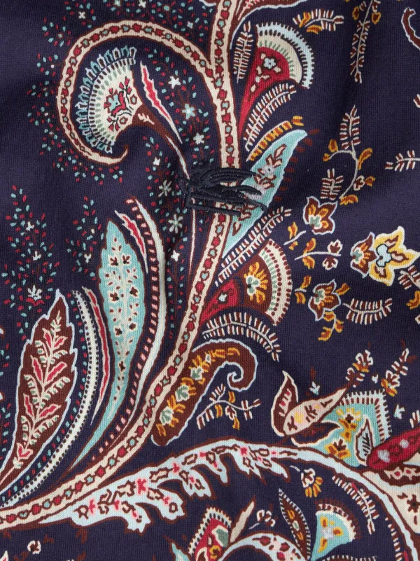 ETRO ペイズリー 半袖Tシャツ ブルー ETRO ペイズリー Tシャツ | ブルー | FARFETCH JP