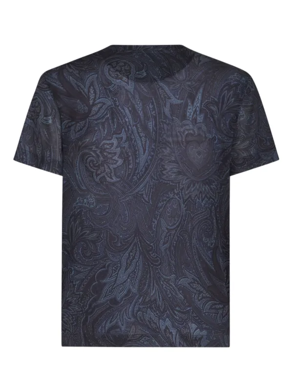 ETRO per Kaito Takahashi ペイズリー Tシャツ XS 黒 エトロが髙橋海人とコラボ！ 「ETRO per Kaito Takahashi
