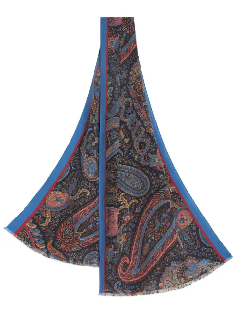 ETRO paisley-print silk scarf