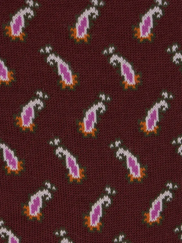 ETRO ペイズリー 靴下 | レッド | FARFETCH JP