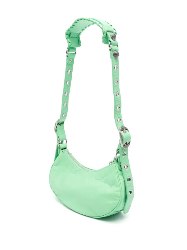Balenciaga Le Cagole XS Shoulder Bag | Green | FARFETCH