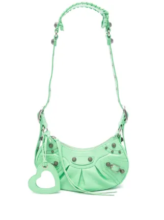 Balenciaga Le Cagole XS Shoulder Bag | Green | FARFETCH