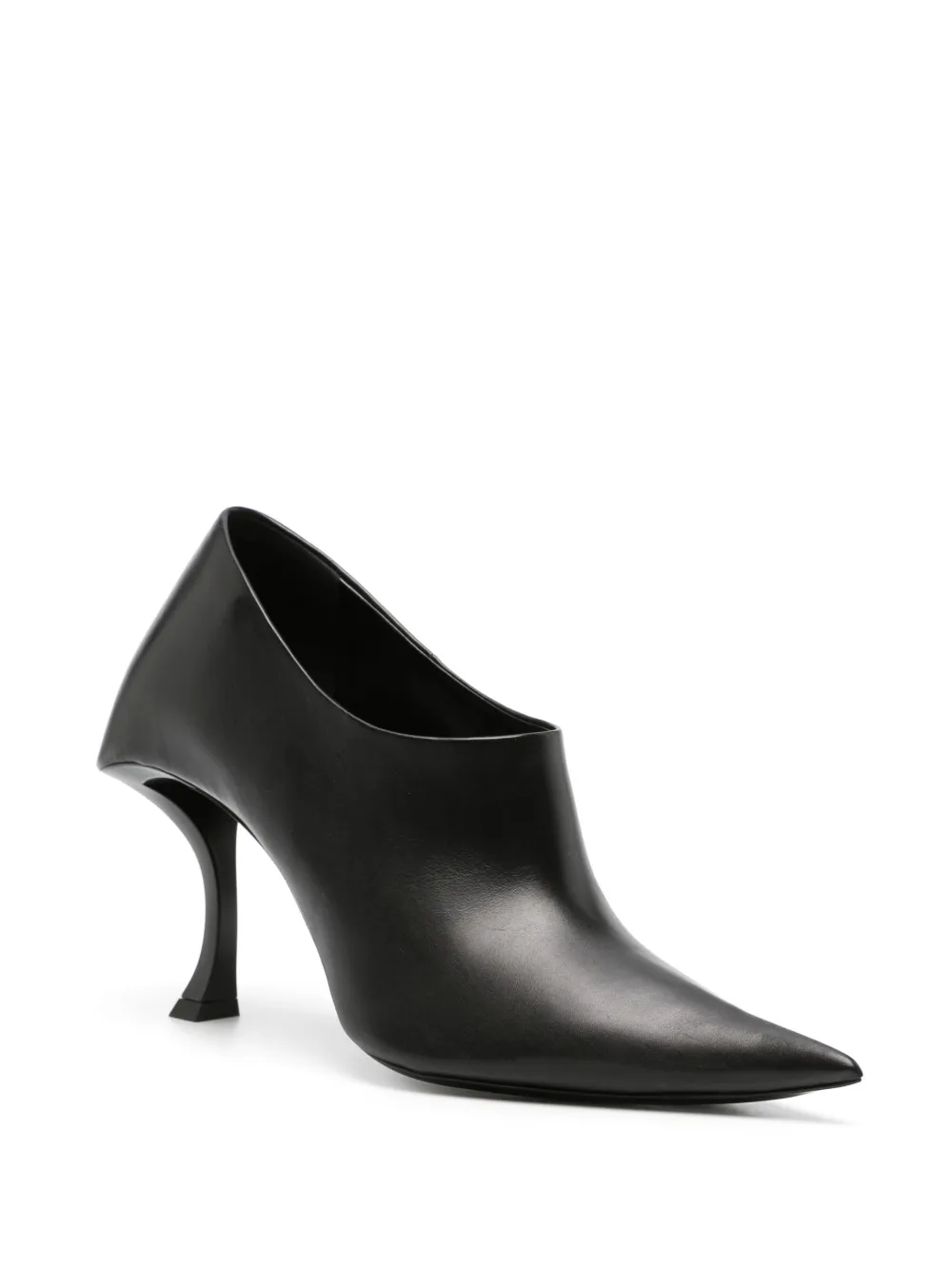 Balenciaga Hourglass leren pumps - Zwart
