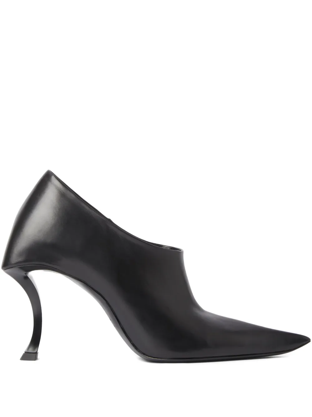 Balenciaga Hourglass leren pumps Zwart