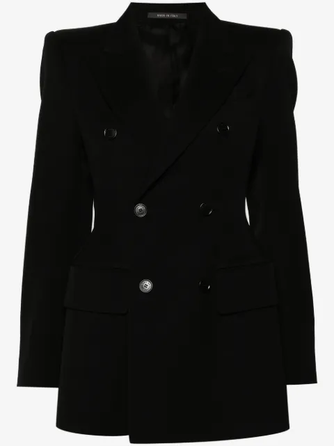 Balenciaga blazer Hourglass con doble botonadura