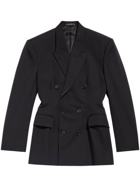 Balenciaga Cinched wool blazer