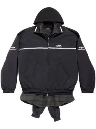 Balenciaga 3B Sports Icon Layered Jacket - Farfetch