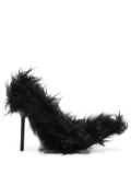 Balenciaga 110mm Flex Fur pumps - Black