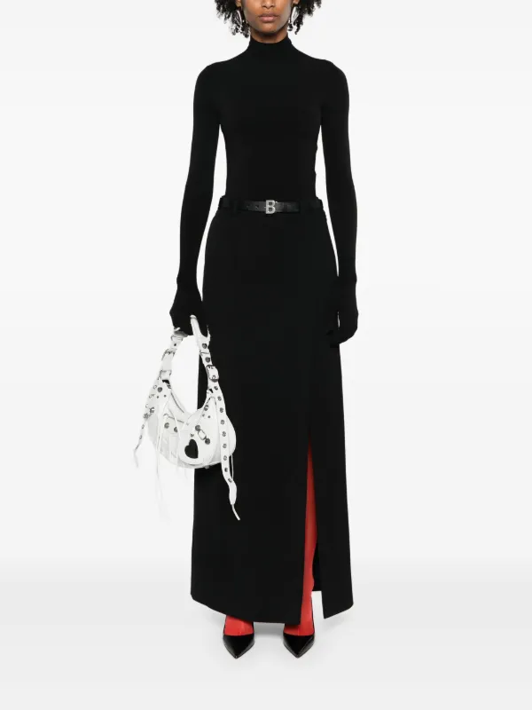 Balenciaga テーラード マキシスカート | ブラック | FARFETCH JP