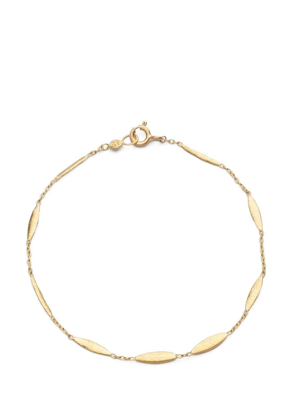 Sia Taylor 18kt Yellow Gold Grass Seeds Bracelet