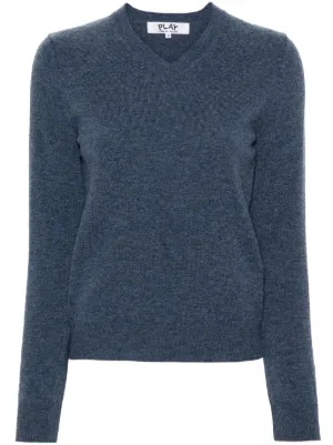 Comme Des Garçons Play Vネック プルオーバー 通販 - FARFETCH
