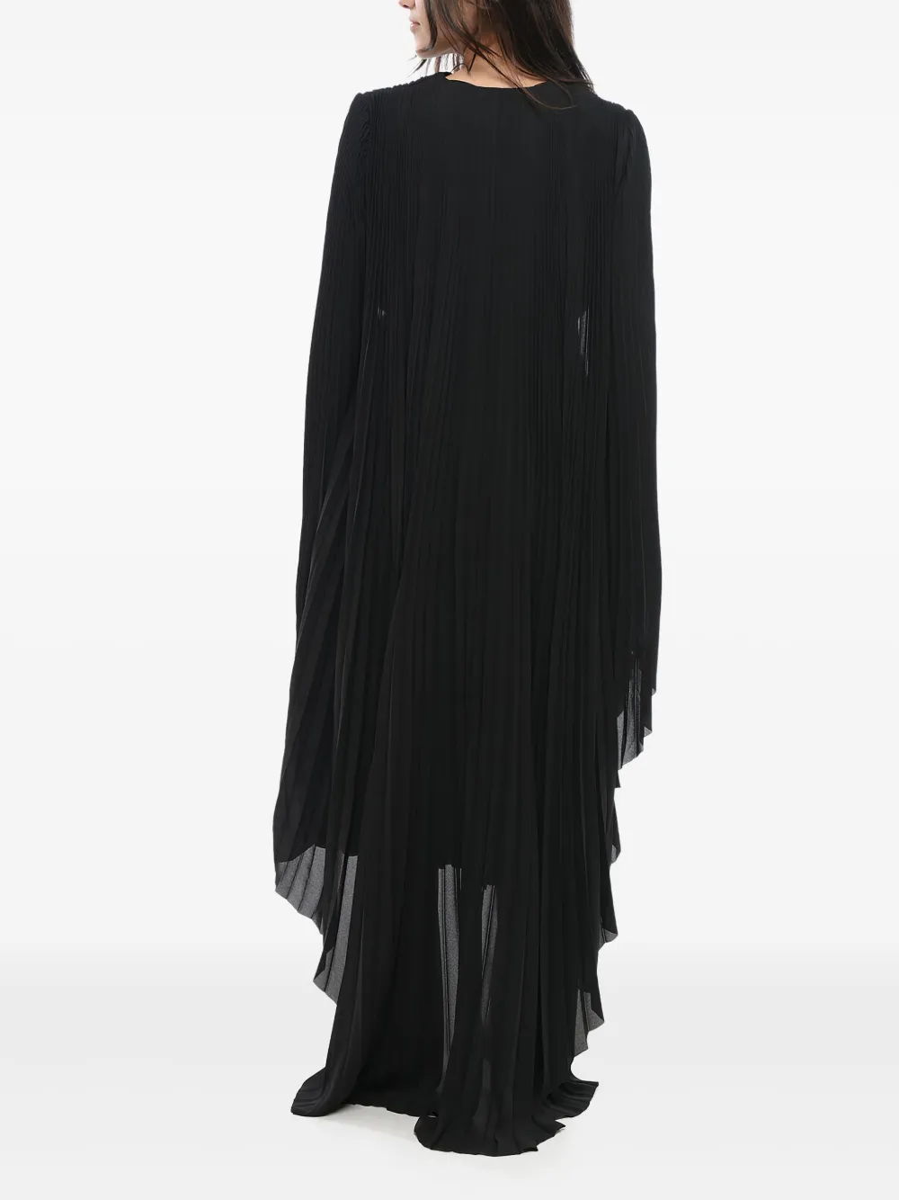Balenciaga V-neck pleated maxi dress | Day Dresses | Image 2