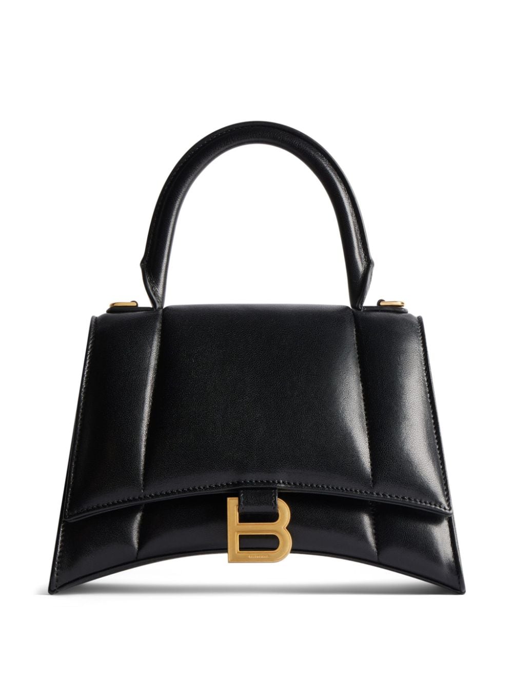 Balenciaga Hourglass leren shopper Zwart