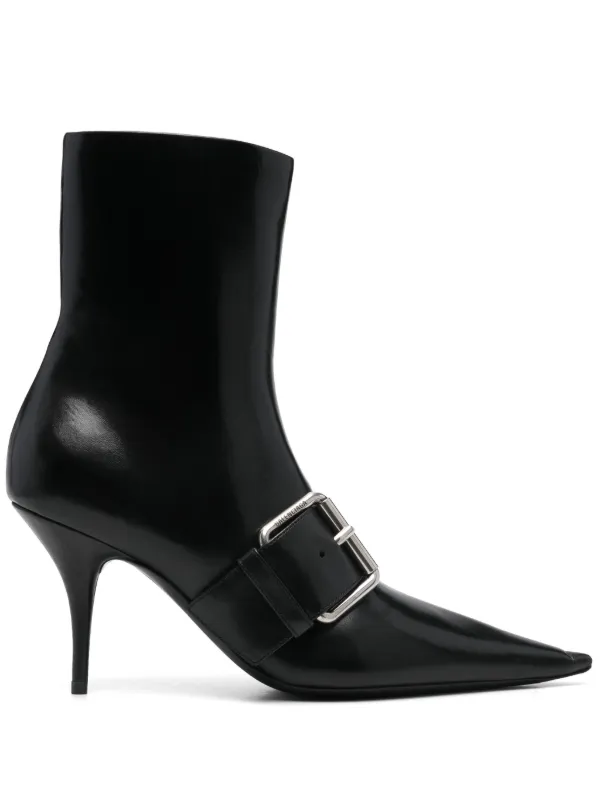 Balenciaga black ankle boots on sale