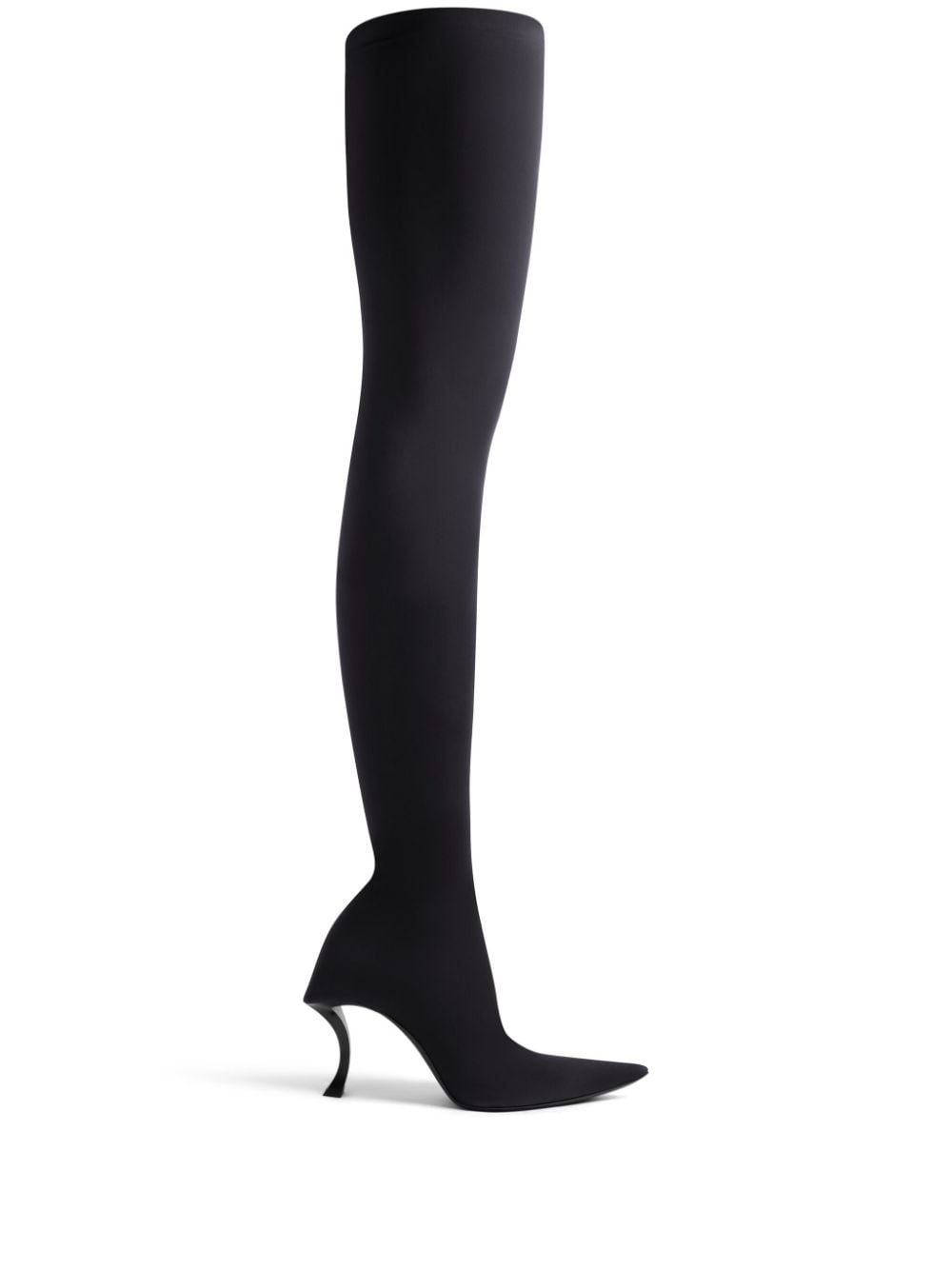 Balenciaga Hourglass 100mm over-the-knee boots Black