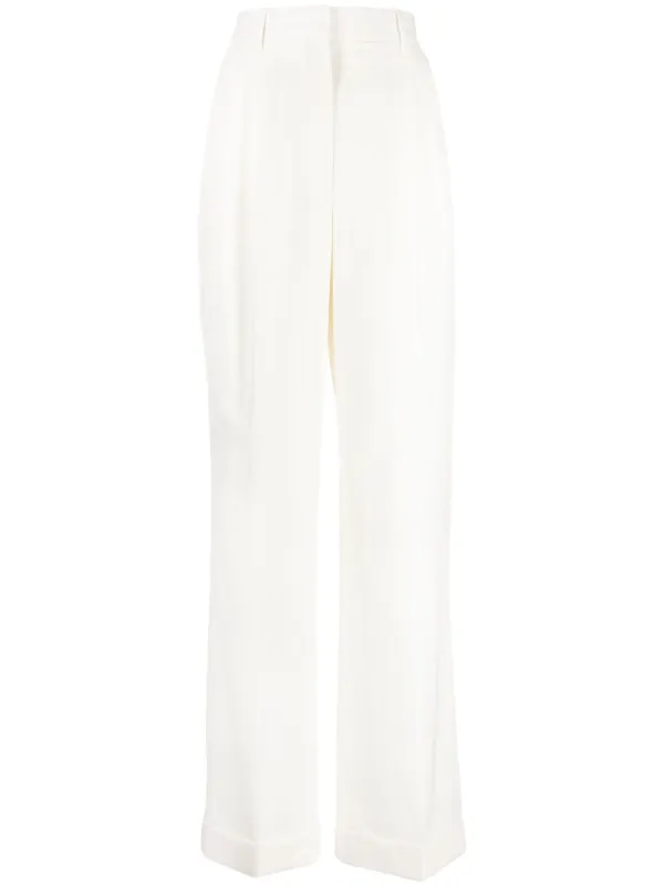 パンツ Casablanca High-Waisted Tailored Trousers 22146572_52367221_600.jpg