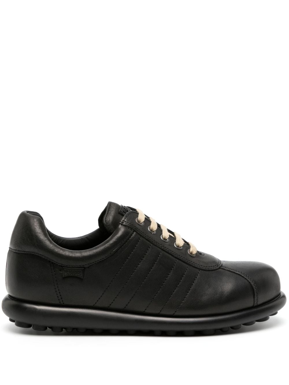 Camper Pelotas Leather Sneakers In Black