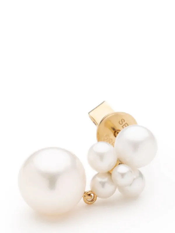 【SOPHIE BILLE BRAHE】Thyra 14ktゴールド＆パールシングル Sophie Bille Brahe 14kt Yellow Gold Thyra Pearl Earring