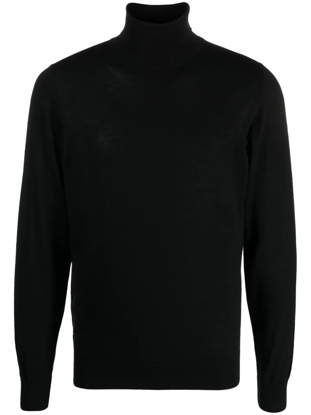 Piacenza Cashmere roll-neck wool jumper | Black | Image 1