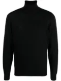 Piacenza Cashmere roll-neck wool jumper - Black