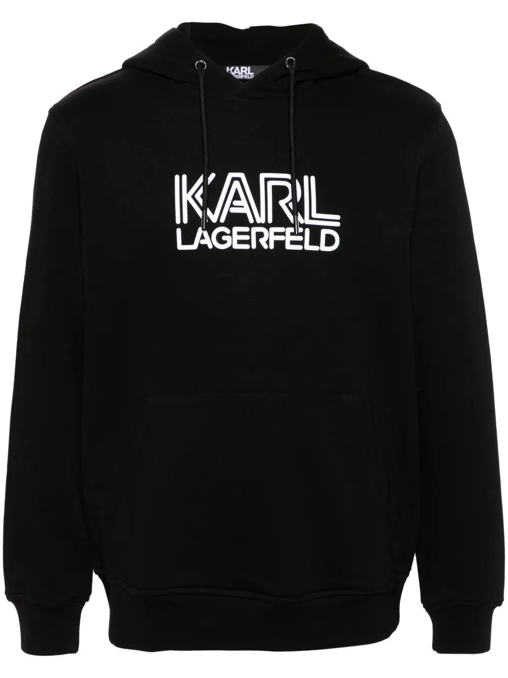 Karl Lagerfeld Hoodie met logoprint Zwart