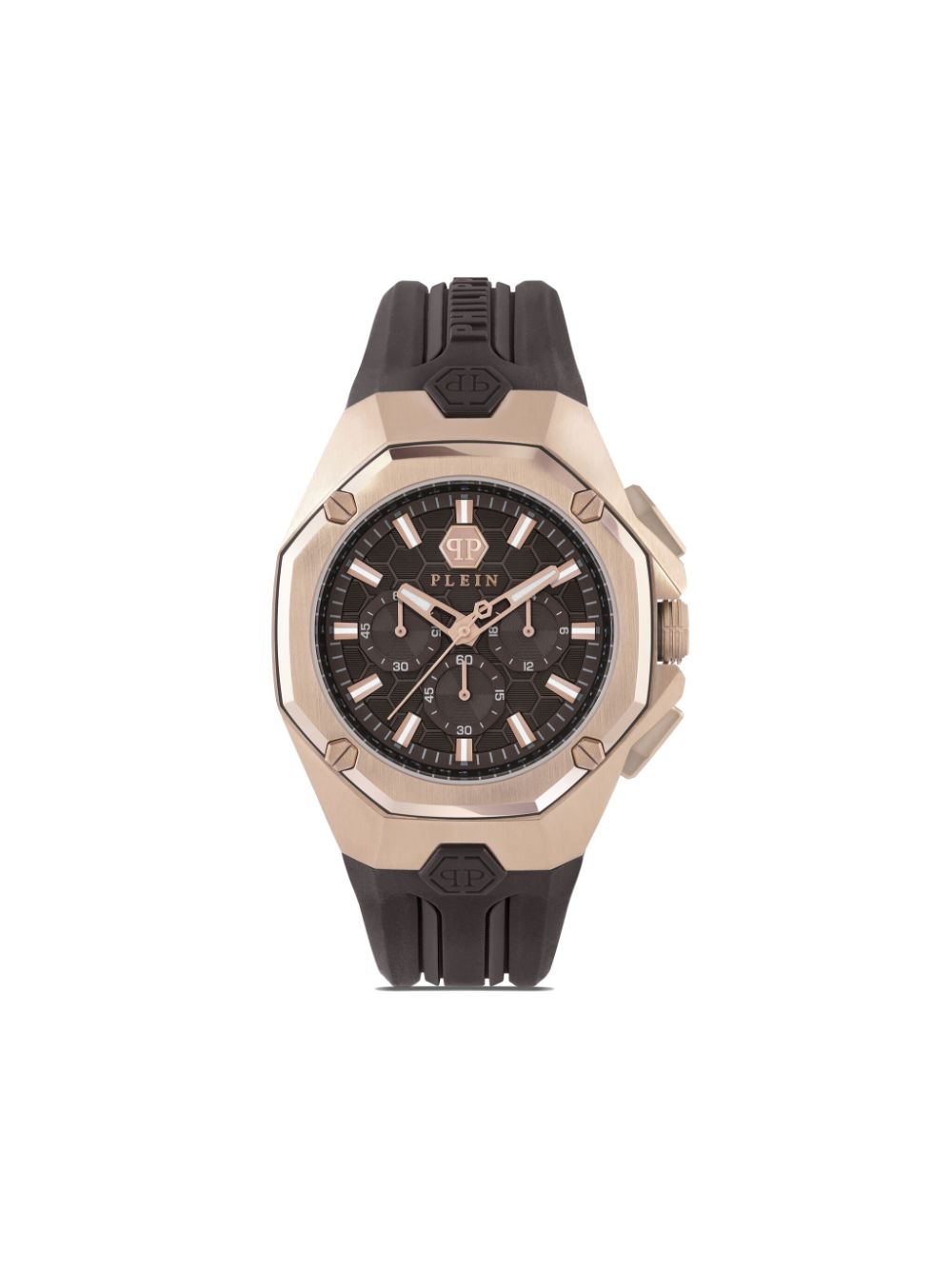 Philipp Plein Octagon 44mm - Brown