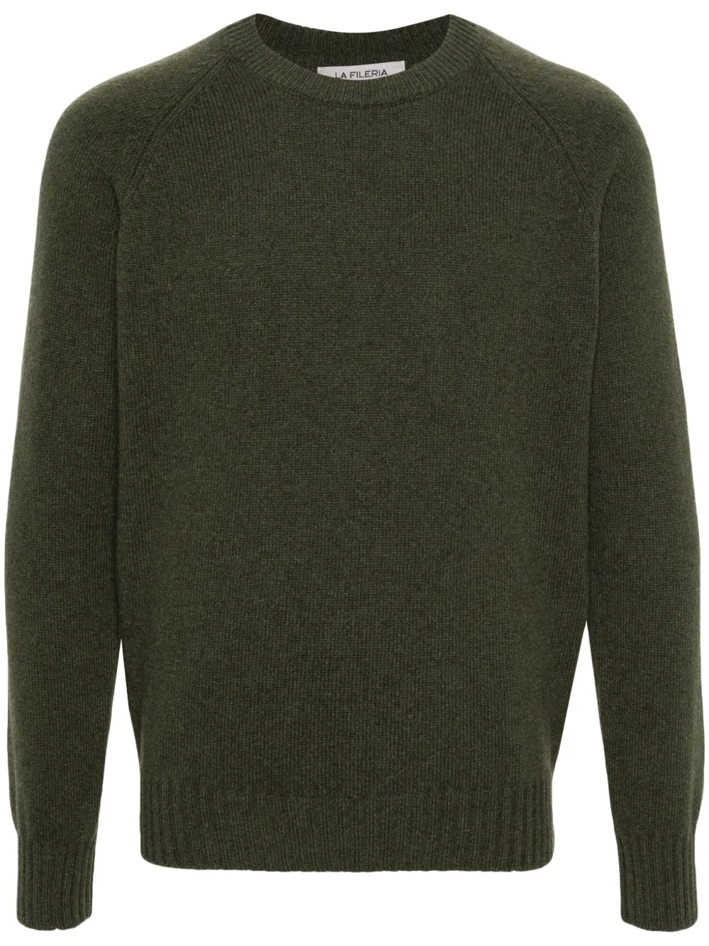 Fileria crew-neck cashmere-blend jumper | Green | Image 1