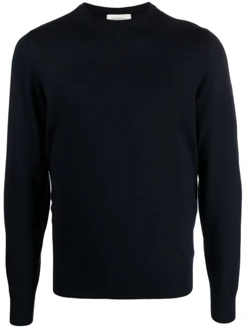 Piacenza Cashmere crew-neck wool jumper 