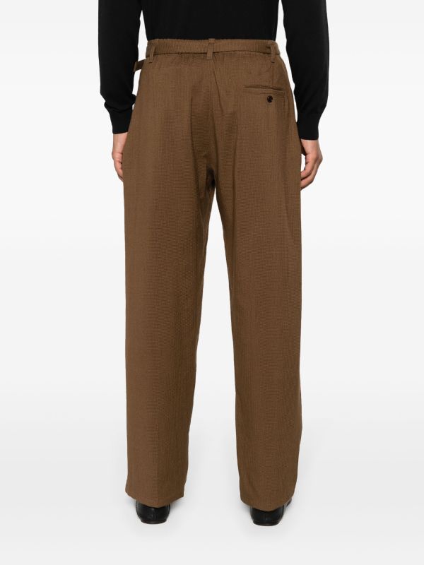 LEMAIRE pleat-detailing Tapered Trousers - Farfetch