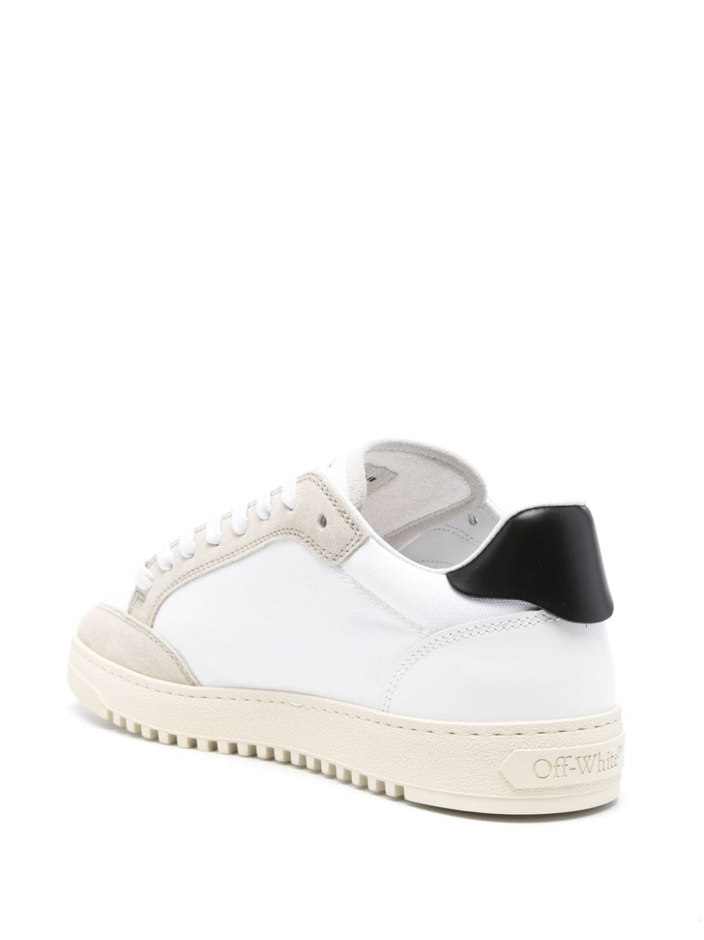 Shop Off-white 5.0 Leather Sneakers In White Black