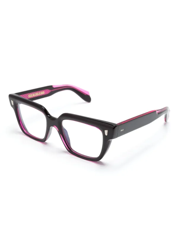 Cutler & Gross rectangle-frame Glasses | Black | FARFETCH RO