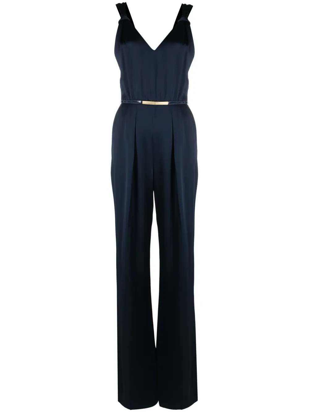 Max Mara Off-shoulder jumpsuit Blauw