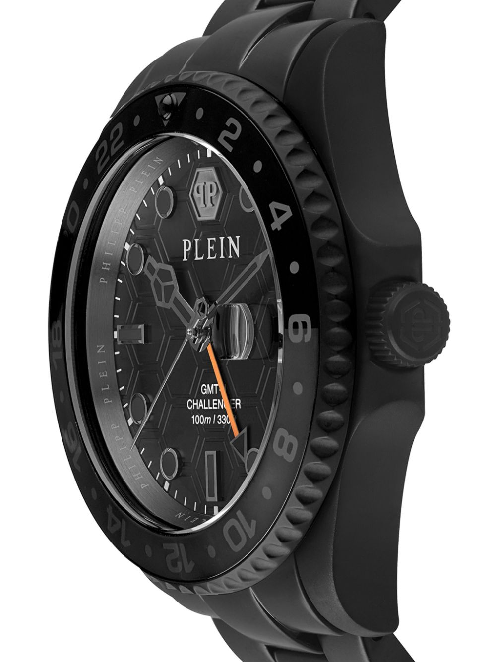 Philipp Plein GMT-I Challenger horloge - Zwart