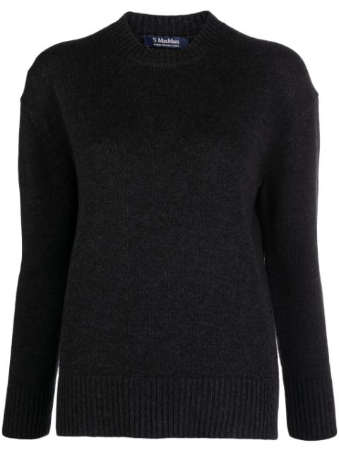 'S Max Mara Irlanda drop-shoulder ribbed jumper Women