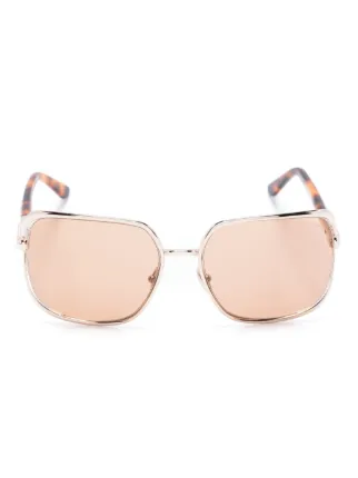 TOM FORD Eyewear オーバーサイズ サングラス | ブラウン | FARFETCH JP