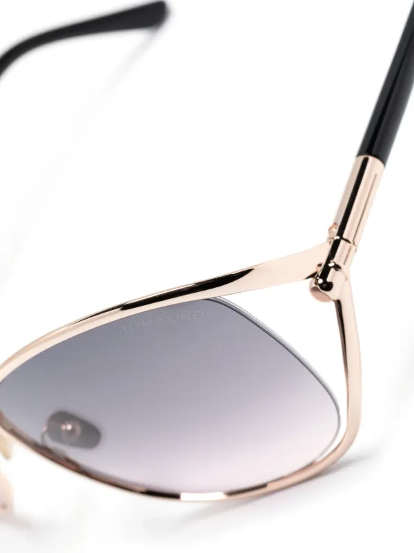 【送料,関税込】TOM FORD サングラス Marta TF1091 TOM FORD Eyewear TF1091 Marta Sunglasses | Gold | FARFETCH JO