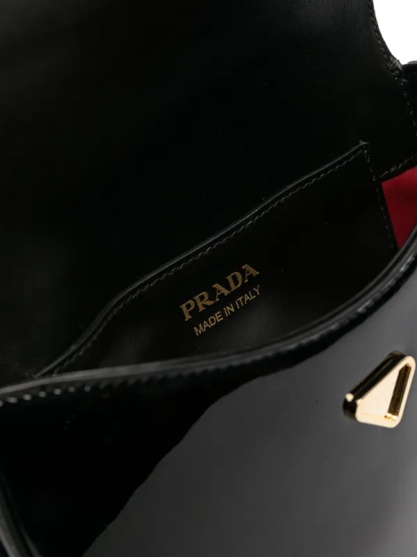 バッグ PRADA LEATHER SHOULDER BAG Prada Leather Shoulder Bag | Saks Fifth Avenue