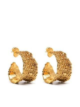 Alighieri The Rocky Road Colossal Hoop Earrings Farfetch