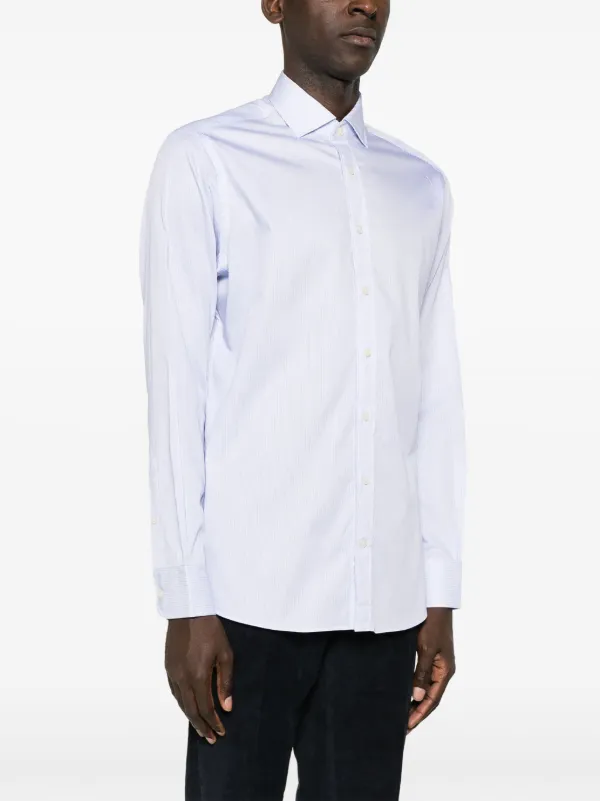hackett dress shirts Slim Fit Formal Poplin Shirt