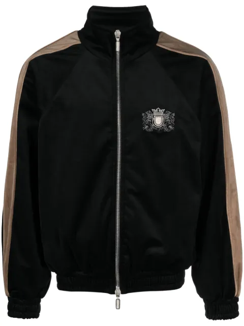 RHUDE Sky Lounge velvet track jacket
