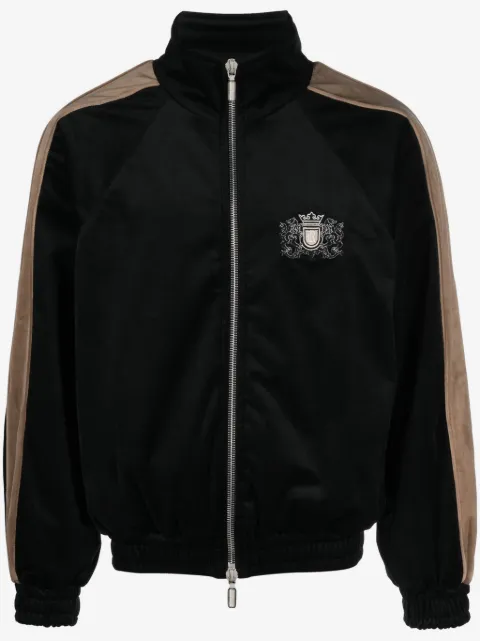 RHUDE Sky Lounge velvet track jacket