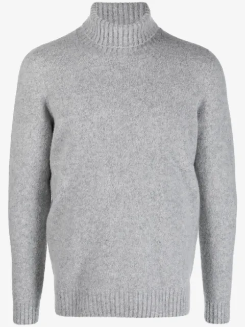 Drumohr pull en laine à col roulé 