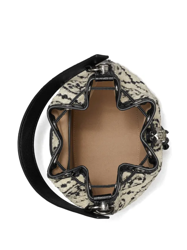 Tory Burch T Monogram Boucl Bucket Bag Farfetch